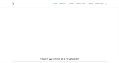 Desktop Screenshot of crossroadscleburne.com